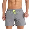 Shorts masculinos Mulheres Swim Trunk Cor Sólida Grande Esportes Casual Secagem Rápida Respirável Homens Beach Board