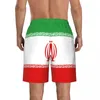 Мужские шорты, летний пляжный купальник, быстросохнущие купальники с флагом, мужские дышащие сексуальные мужские шорты