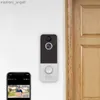 Sonnettes de porte Sonnette intelligente sans fil WIFI interphone vidéo sonnettes caméras d'alarme de sécurité caméra HD extérieure sonnette de porte de sécurité moniteur à domicile YQ2301003