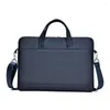 Briefcases 15.6 Inch Waterproof Oxford Cloth Materia Laptop Bag Shockproof Simple Business Briefcase Shoulder Messenger