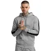 Herren Hoodies Sweatshirts Herren Jogger Sweatsuits Laufanzug Langarm Strickjacke Reißverschluss Trainingsanzug Herren NEU Herren Sets Schweißanzug Set Herren Kleidung HoodiesL231003