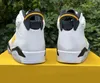 Top 6 scarpe da basket di ocra giallo aqua 6s bianco/giallo ocra-n-black sneaker sportivi all'aperto CT8529-170 con scatola originale CT8529-004 Size US 7-13 Blue Red Black