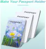 Сублимационная Обложка для паспорта, заготовка, сделай сам, дорожная Обложка для паспорта, чехол для кошелька, заготовки для паспорта, визитки, кредитные карты