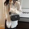 for Women 2023 New Diamond Mounted Camera Simple and Large Capacity One Shoulder INS Crossbody Small Square Bag Tide Inventory 2152