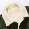 Vestes pour hommes Automne Hiver Veste Hommes Polaire Chaud Coton Style Britannique Slim Fit Mâle Survêtement Top Qualité Coupe-Vent Kaki