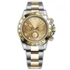 Mens Swiss Watch Montre de Luxe Watchs Fashion 2813 40 مم