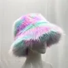 Bérets 2023 INS Chaud Imitation Fourrure Commerce Extérieur Chapeau Raton Laveur Épaissi Automne Et Hiver Personnalisé Cool Spicy Girl Hood