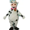 Halloween melkkoe mascottekostuums simulatie topkwaliteit cartoon thema karakter carnaval unisex volwassenen outfit kerstfeest outfit pak