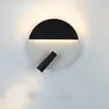 Wall Lamp Spotlight Backlight Free Rotation Sconce Indoor Nordic LED Light For Home Bedroom Bedside