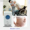 Doorbells AC/DC Home Wireless Remote Control Doorbell Smart Digital Welcome Caller Elderly Emergency Pager Security Protection YQ2301003