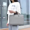 Briefcases 15.6 Inch Waterproof Oxford Cloth Materia Laptop Bag Shockproof Simple Business Briefcase Shoulder Messenger