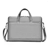 Briefcases 15.6 Inch Waterproof Oxford Cloth Materia Laptop Bag Shockproof Simple Business Briefcase Shoulder Messenger