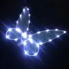 Verlicht Fairy Vleugels voor Volwassenen LED Vlinder Pure Vleugels voor Meisjes Vrouwen Halloween Kostuum Accessoires Verkleed Props