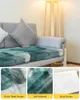 Chair Covers Oil Painting Abstract Geometric Green Seat Cushion Cover Sofa Protector Stretch Washable Removable Elastic Slipcovers