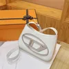 Väskor Ny Single Shoulder Oblique Cross Underarm Fashion Handbag Saddle Crescent Bag Model 4239