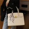 and Westernized Handbag 2023 New Light Luxury Fashion Scarf High Quality Single Shoulder Portable Dinner Bag model 9236