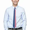 Bow remis Red White Blue Star Tie