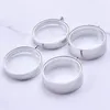 Pendant Necklaces 10Pcs/Lot 25/30mm Twist Round Memory Coin Holder Locket Stainless Steel Glass Living Po Medallion Colgantes Jewelry