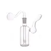 Wholesale Pyrex 14mm female mini cheap water dab rig bong with glass oil burner bowl or tobacco smoking dry herb bowl Protable hookah