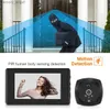 Doorbells 4.5 Inch Doorbell Peephole Viewer Digital Door Camera 160 Degree LCD 1080P HD Million Pixels Cat Eye Door Bell Outdoor Monitor YQ2301003