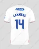 Glasgow Rangers Fußballtrikots 23 24 Home blau Sakala KENT TAVERNIER MORELOS COLAK Hogan Fußballtrikot Herren Kinder Kit Fans Spielerversion Camiseta de