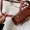 Petit sac à bandoulière Crocodile, nouvelle mode, sac à main français pour se rendre au travail, inventaire 399