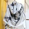 Halsdukar 100 200 cm ren kashmir halsduk för kvinnor sjalar wrap filt mjuk bufanda foulard femme poncho bandana hijab cape