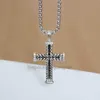 Classic Vintage Necklace Diamond Women Pendants Pendant Style Cross Dy Men Necklaces Chain Hip Jewelry Hop