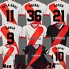 2023 2024 River Plate Fußballtrikots Barco De La Cruz Quintero Aarezpratto Fernandez Camisetas Solari Männer Kinder Kits Set Javascript 23