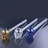 Skull Glass Pipe Dab Rigs Smoking Water Bong Bowls Oil Nail Tobacco Hand Water Pipe Glass Oil Burner Bubblers