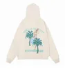 Mens Hoodie Designer Rhude Hoodies Letter print sweatshirts فضفاضة ذات الأكمام الطويلة ذات الأكمام الرجعية الرفيعة