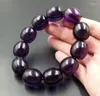 Link Bracelets Luxury And Exquisite Honey Wax Amber Bracelet Blue Pearl Bucket Bead Road Pass