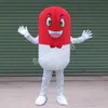 Halloween Hot Capsule Mascot Costume Högkvalitativ tecknad anime Temakaraktär Vuxna storlek Julfest utomhus reklamdräkt