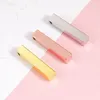 Pendant Necklaces 10pcs Stainless Steel Rectangle Bar Blank For 8x40mm Metal ID Tag Necklace Mirror Polished