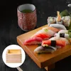 Vinglasögon skull trä kopp liten tårta container serverande pografi prop koppar hållare sushi restaurang dricka leveranser glas containrar