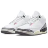 3 basketskor män kvinnor jumpman 3s sneakers Medellin Sunset White Cement Palomino Wizards Lucky Green Dark Iris UNc Fear Outdoor Mens Trainers Sports Sport