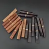 Ny stil naturligt trä rökning preroll rullande cigarett cigarrhållare bärbar avtagbar innovativa filter handpipor rör munstycke trätips rör dhl