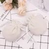 50pcs Lot 9 11cm Velvet Bage Pouches Jewelry Displing Display Bags Wedding Christmas Heal New Gift For Lovers256R