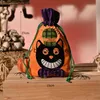 Totes Halloween sac de bonbons décoration portable sac de citrouille décoration de scène de bonbons pour enfants sac cadeau sac en tissu bag06blieberryeyes