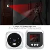 Deurbellen Videodeurbel 2,4 inch HD-scherm Slimme elektronische deurkijker met nachtzicht / 24 uur beveiligingsbewaking YQ2301003