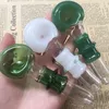 Wholesale Tobacco Cucumber Hand Heady Glass Pipes Pyrex Spoon Bongs Oil Burners Nail Smoking Pipe