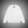 Męskie płaszcze Obiterwear Plus List Męski list haftowany sweter wydrukowany pullover luźne fit sweter czysty bawełniany miękki unisex s60u03