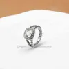 2024 Jewelry gold Topaz Women Fashion Designer Diamond wedding rings 18k for ring Love White Silver Elegant Zircon Classic Hoop Ladies