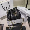 70% Factory Outlet Off Genuine leather bucket for women's one crossbody checked chain bag on sale