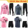 2023/24 Inter Miamis mens football training suit 2024 Adult soccer tracksuit tuta survetement foot chandal futbol RED BLACK short kit pink