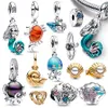 925 silver charms beads fit pandora charm Classic Fashion Jewelry Gifts Free Delivery