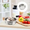 Double Boilers Handle Bun Steamer Stainless Steel Food Basket Cookware Grid Kitchen Chicken