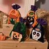 Totes Halloween candy bag decoration portable pumpkin bag children's candy scene decoration gift bag cloth bag01blieberryeyes