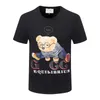 Big Designer Summer New Short Sleeve T-shirt Men's Simple Crew Collar Trend Casual Fashion Cartoon Slim Top M-3XL