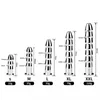 Анальный и вагинальный расширитель двойного назначения из металла из нержавеющей стали для мужчин и женщин, расширитель уретры с шариками, анальные игрушки